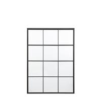 Gallery Chafford Mirror, 80x110cm, Black