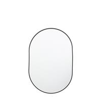 Gallery Yardley Mirror, 75x50cm, Black