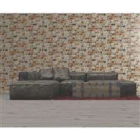 Muriva Loft Brick Wallpaper, Red