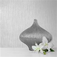 Muriva Lustre Texture Wallpaper, Silver