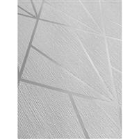 Muriva Indra Wallpaper, Silver