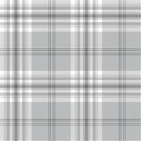 Catherine Lansfield Kelso Check Wallpaper, Light Grey