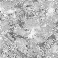 Muriva Elixir Marble Wallpaper, Silver