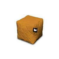 Extreme Lounging B-Box Quilted Footstool, Orange