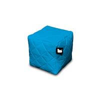 Extreme Lounging B-Box Quilted Footstool, Aqua