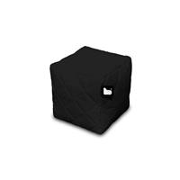 Extreme Lounging B-Box Quilted Footstool, Black