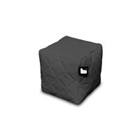 Extreme Lounging B-Box Quilted Footstool, Grey