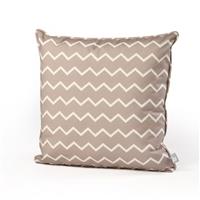Extreme Lounging Outdoor B-Cushion, 50x50cm, ZigZag Silver