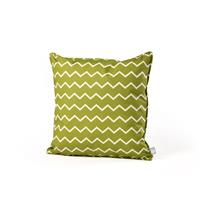 Extreme Lounging Weather Resistant Outdoor B-Cushion, 50x50cm, ZigZag Olive