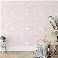 Catherine Lansfield Meadowsweet Wallpaper, Blush