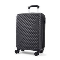Rock Luggage Santiago Hardshell Cabin Suitcase, Small, Black