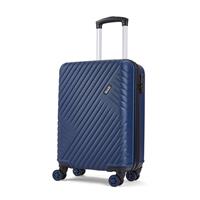 Rock Luggage Santiago Hardshell Cabin Suitcase, Small, Blue