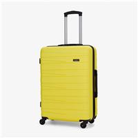 Rock Luggage Seattle Hardshell Medium Suitcase, Yellow
