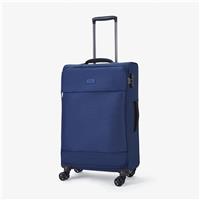 Rock Luggage Paris Soft Medium Suitcase, Blue