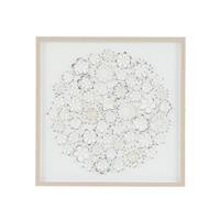 Unfurling Petals Framed Art, 68x68cm