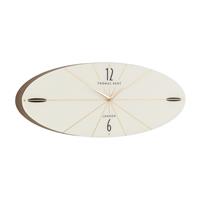 Thomas Kent Greenwich Ellipse Wall Clock, 80cm, Snow White
