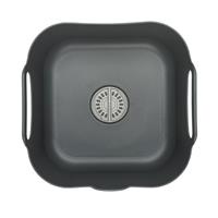 ReBorn Recycled Washing Up Bowl, Dark Grey