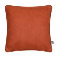 Scatter Box Chloe Vegan Leather Cushion, Orange