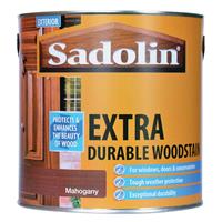 Sadolin Extra Durable Woodstain, 2.5L, Mahogany