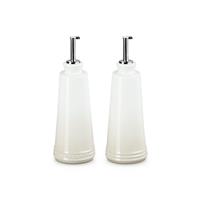 Le Creuset Stoneware Oil & Vinegar Set, Meringue