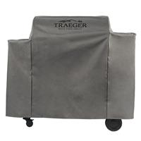 Traeger Full Length Ironwood 650 Barbeque Grill Cover, Grey