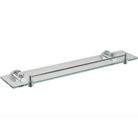 Miller Bond Glass Shelf, Chrome