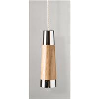 Miller Classic Conical Light Pull, Natural Oak