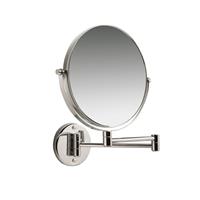 Miller Classic Wall Mounted Mirror, Chrome