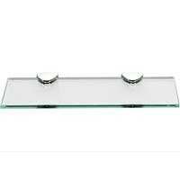 Miller Classic Glass Shelf, 300mm, Chrome