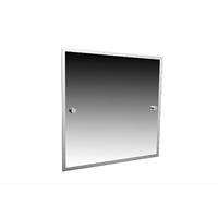 Miller Atlanta Wall Mounted Mirror, Chrome