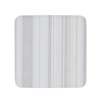 Denby Stripe Coasters, Set of 6, Cream