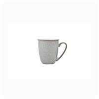 Denby Elements Coffee Beaker Mug, Light Grey