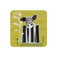 Denby Cow Coasters, Set of 6