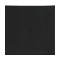 Denby Reversible Faux Leather Placemats, Set of 4, Black/Grey