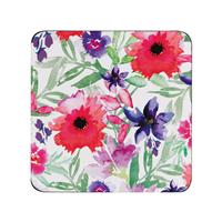 Denby Watercolour Floral Coasters, Set of 6