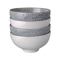 Denby Studio Grey Rice Bowl, Set of 4, Granite