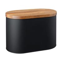 Denby Bread Bin, Black