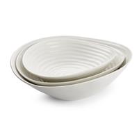 Sophie Conran Salad Bowl, Set of 3, White