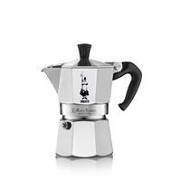 Bialetti Moka Express Coffee Maker, 6 Cup, Silver
