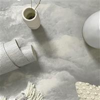 Belgravia Clouds Wallpaper, Silver