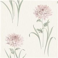 Belgravia Tiffany Bella Floral Wallpaper, Pink