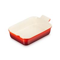 Le Creuset Deep Rectangular Dish, 26cm, Cerise
