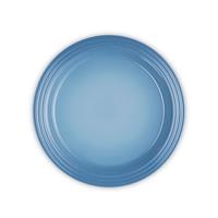 Le Creuset Stoneware Dinner Plate, 27cm, Chambray