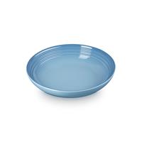 Le Creuset Stoneware Pasta Bowl, 22cm, Chambray