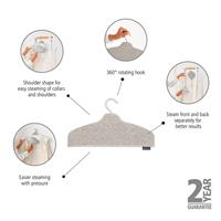Brabantia Steam Clothes Hanger, Grey