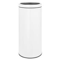 Brabantia Flat Top Touch Bin, 30L, White