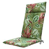 Madison Outdoor High Back Cushion, Cala Green