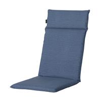 Madison Weather Resistant High Back Garden Chair Cushions, Safier Blue