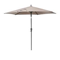 Pacific Lifestyle Riva Round Parasol, 2.5m, Taupe