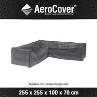 Aerocover Weather Resistant Outdoor Corner Sofa Cover, L-Shape, 255x255x100x70cm